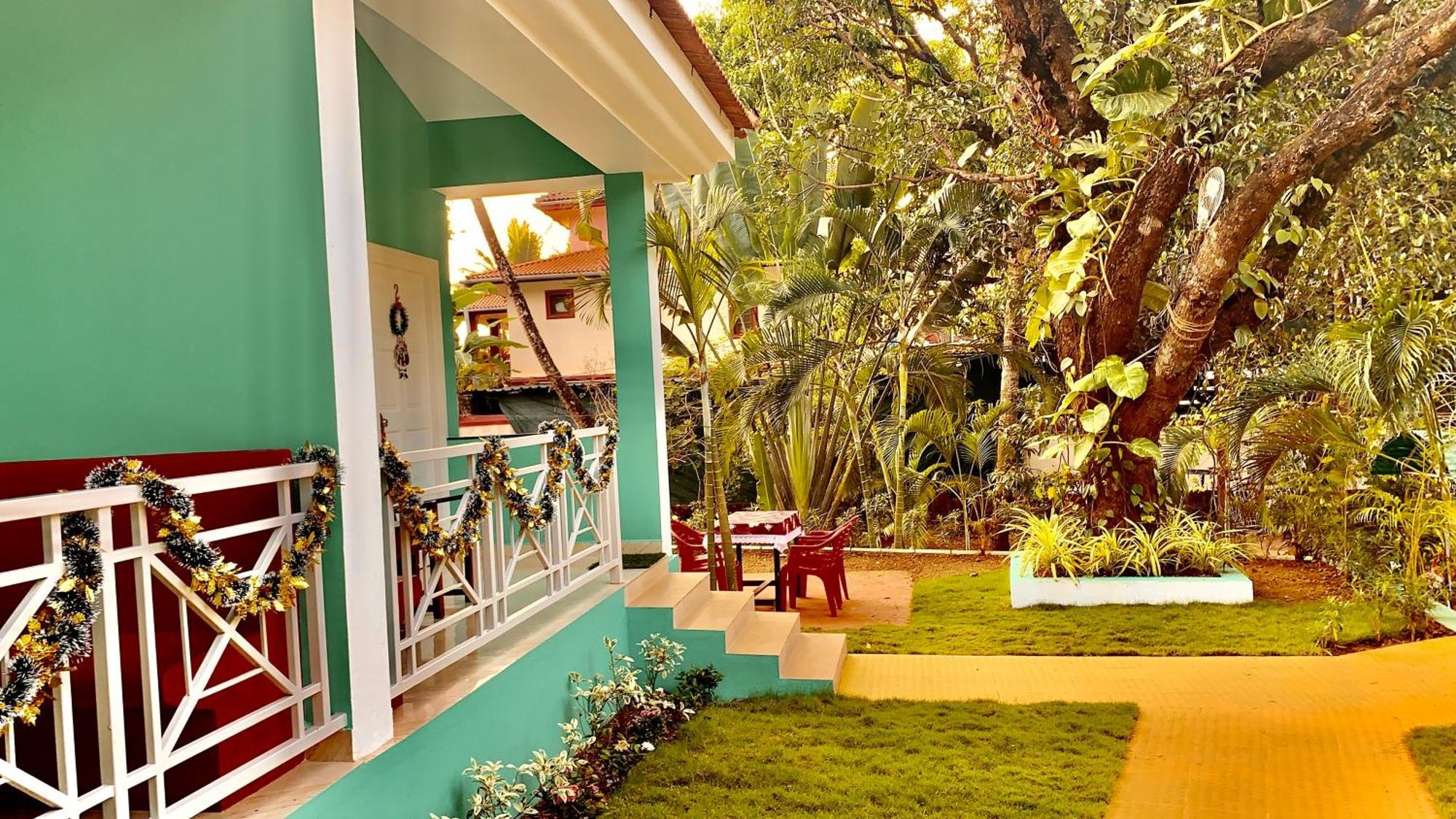 Stan-Inn, North Goa, Vagator, With Strong Wifi,Free Private Parking & Kitchen, Can Cook Where You Stay エクステリア 写真